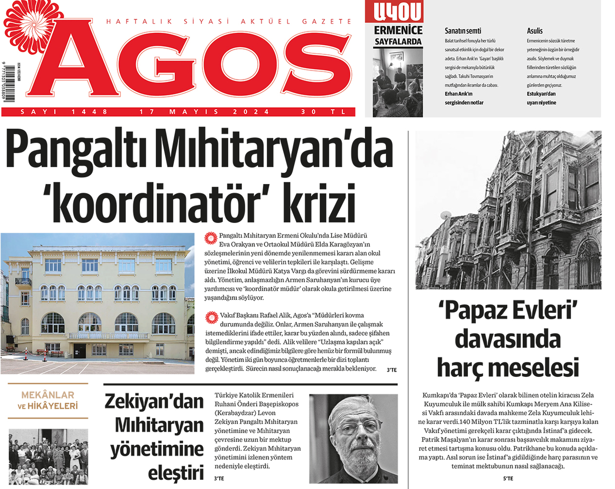 Mıhitaryan, Papaz Evleri, seçimler… Sorular, sorular...